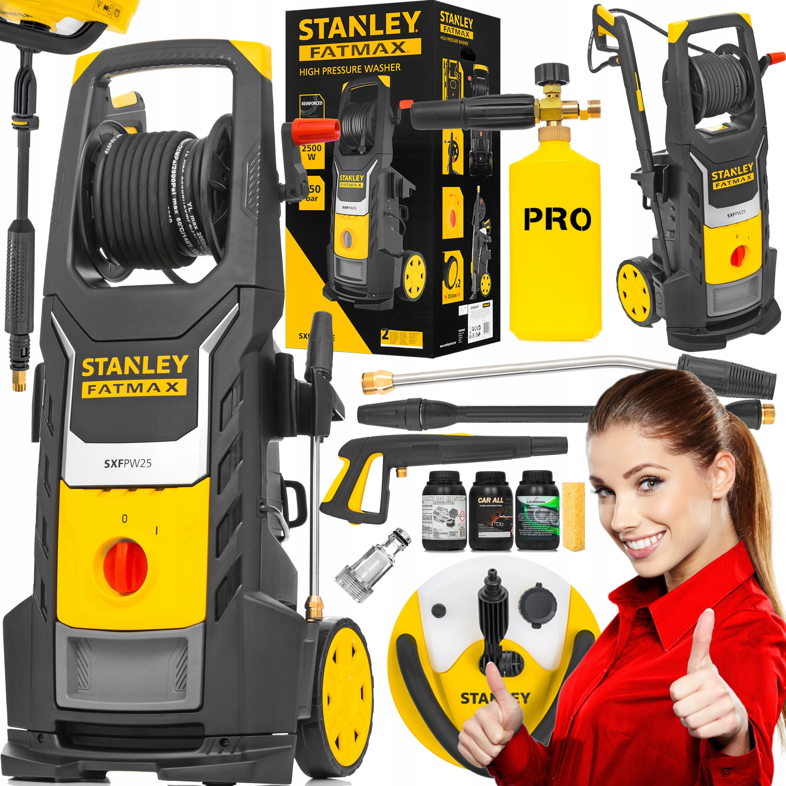 Tlaková umývačka Stanley 250 bar 2500 W